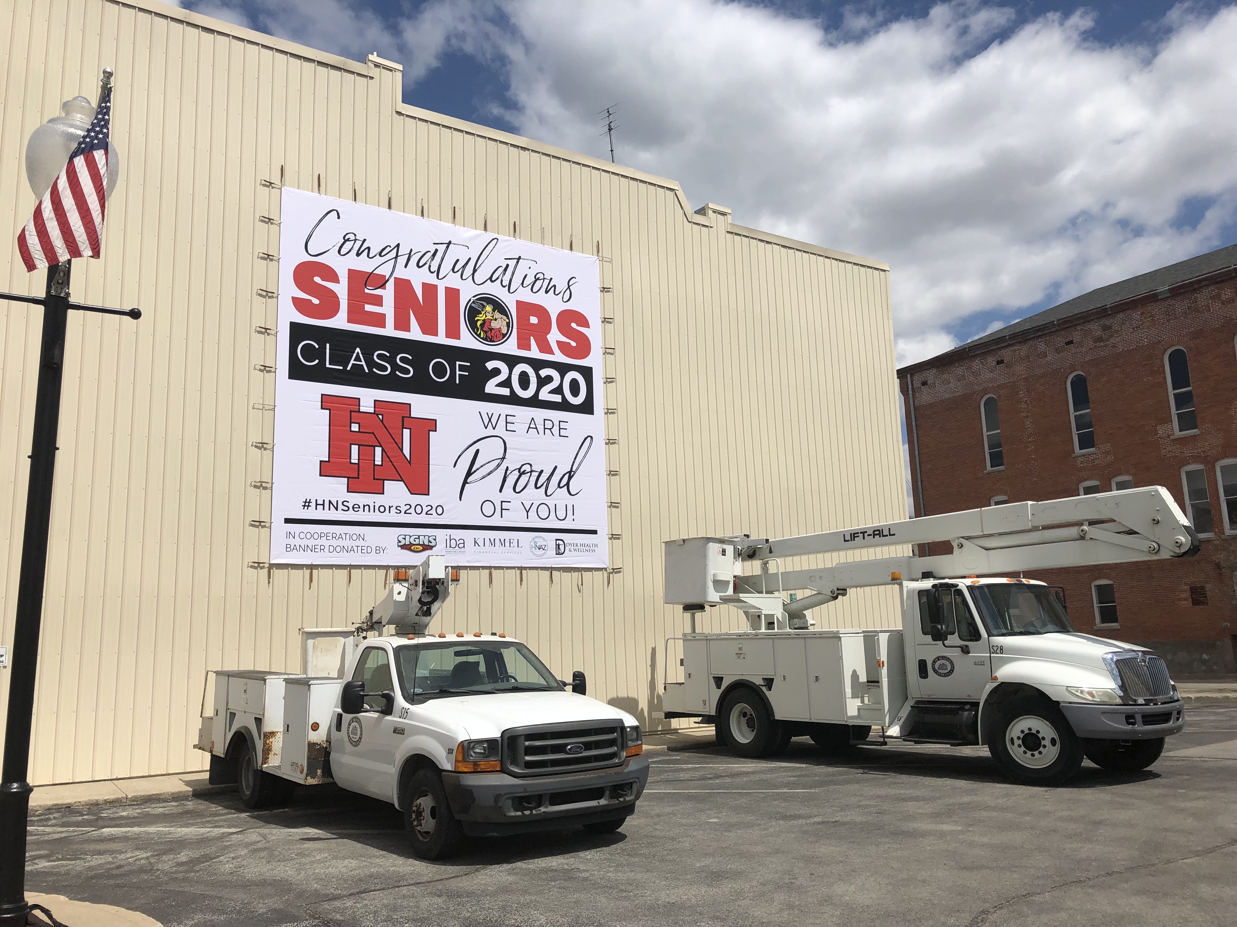 2020 senior class banner