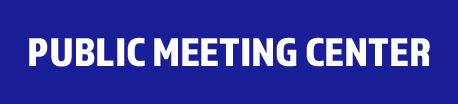 Public Meeting Center button
