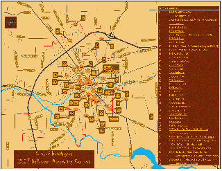 B Hauntington Decorating Contest Map