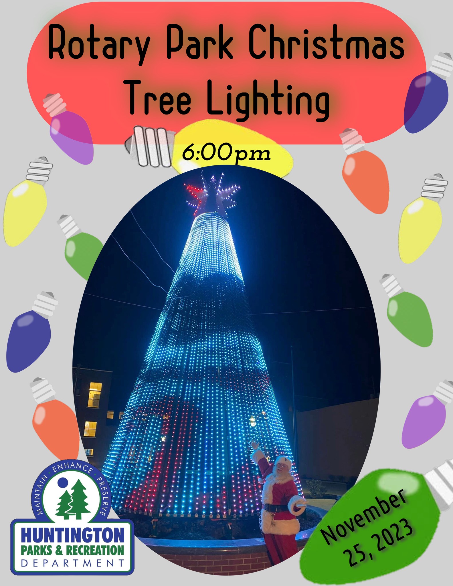 Rotary Park Lighting Ceremony
