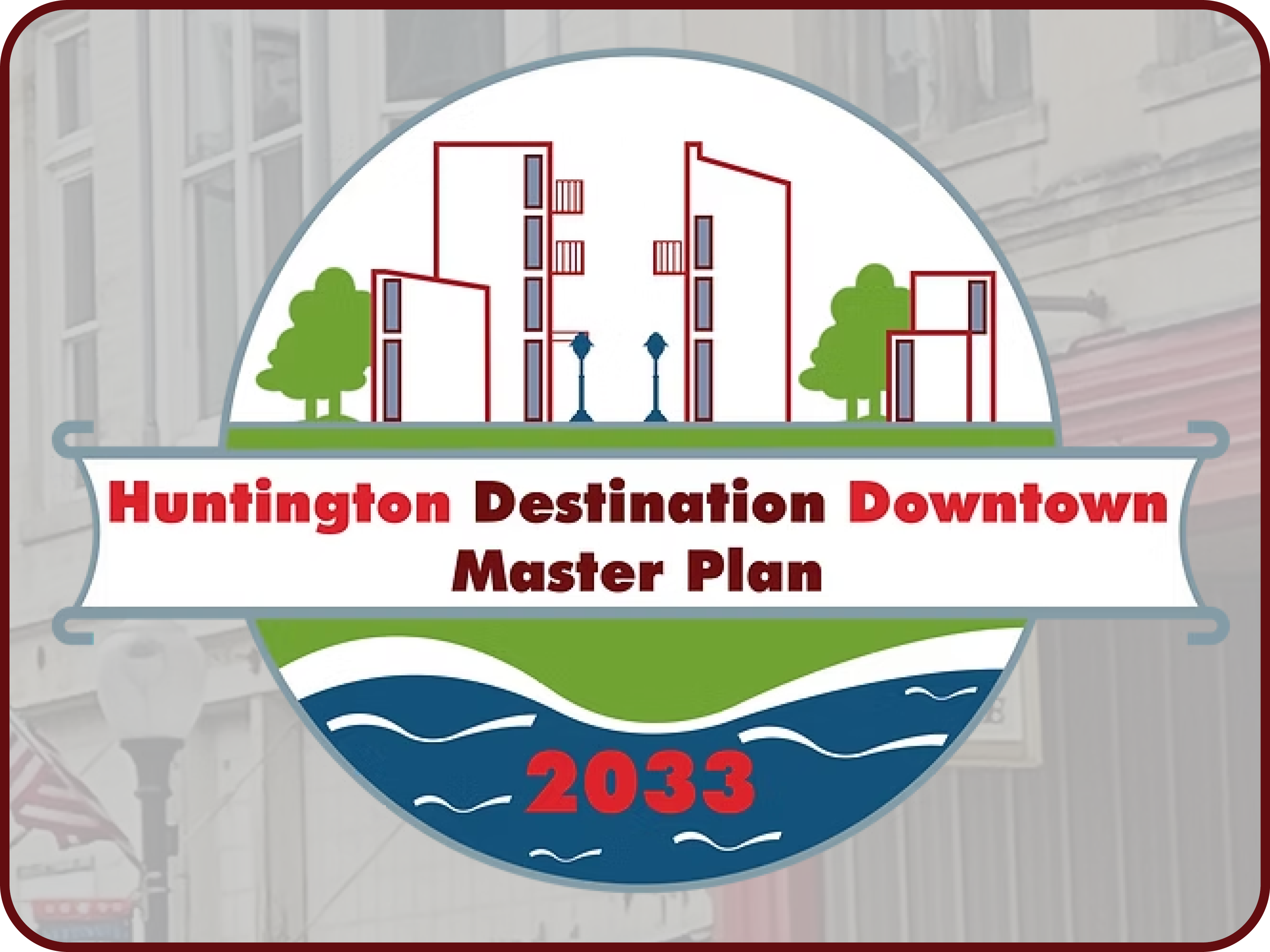 Banner promo for Destination Downtown Master Plan website