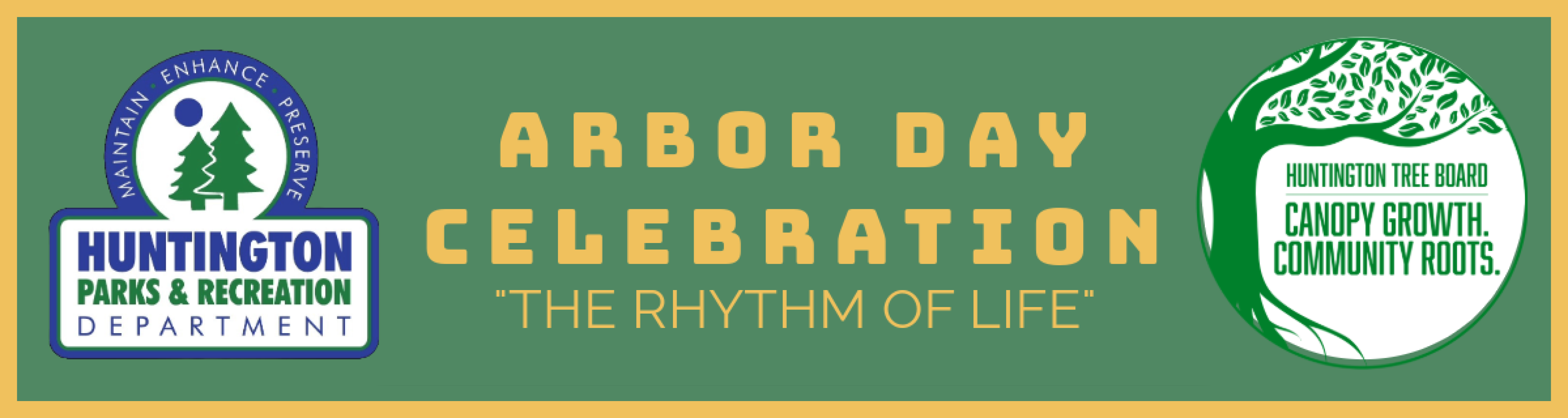 Arbor Day Event Banner