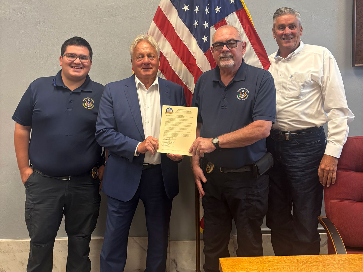 Emergency Management Month proclamation presentation